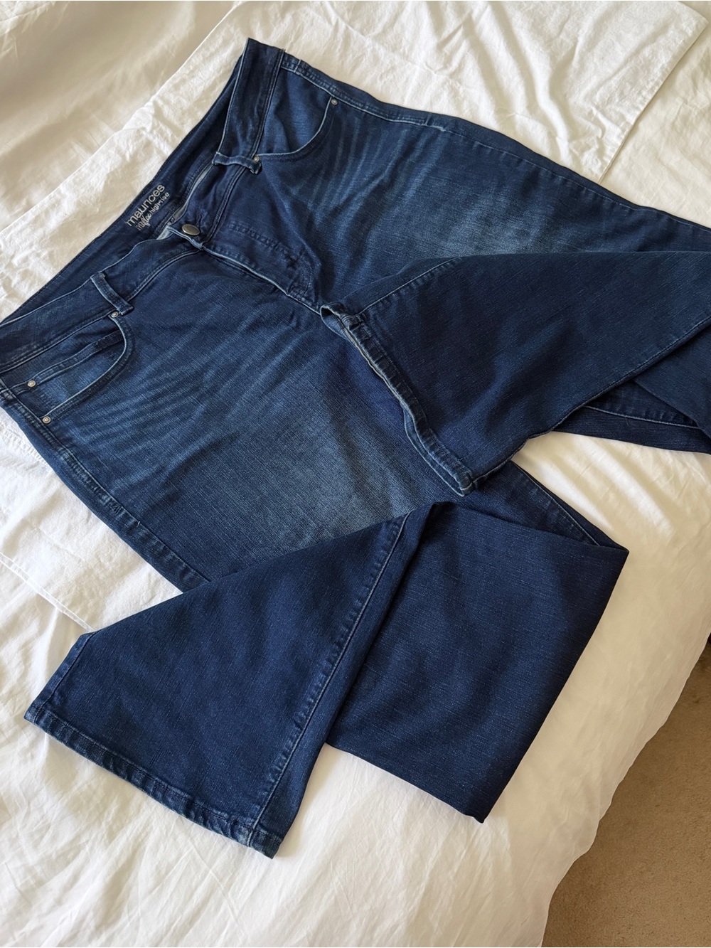 Maurice’s everflex High-Rise Dark Blue Jeans size 20w